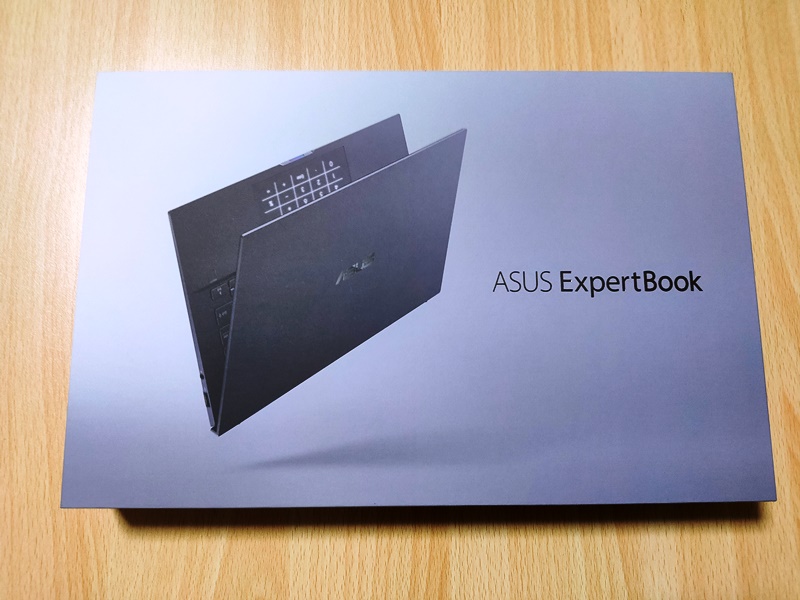 Asus ExpertBook B9 B9450FA　本体外箱表