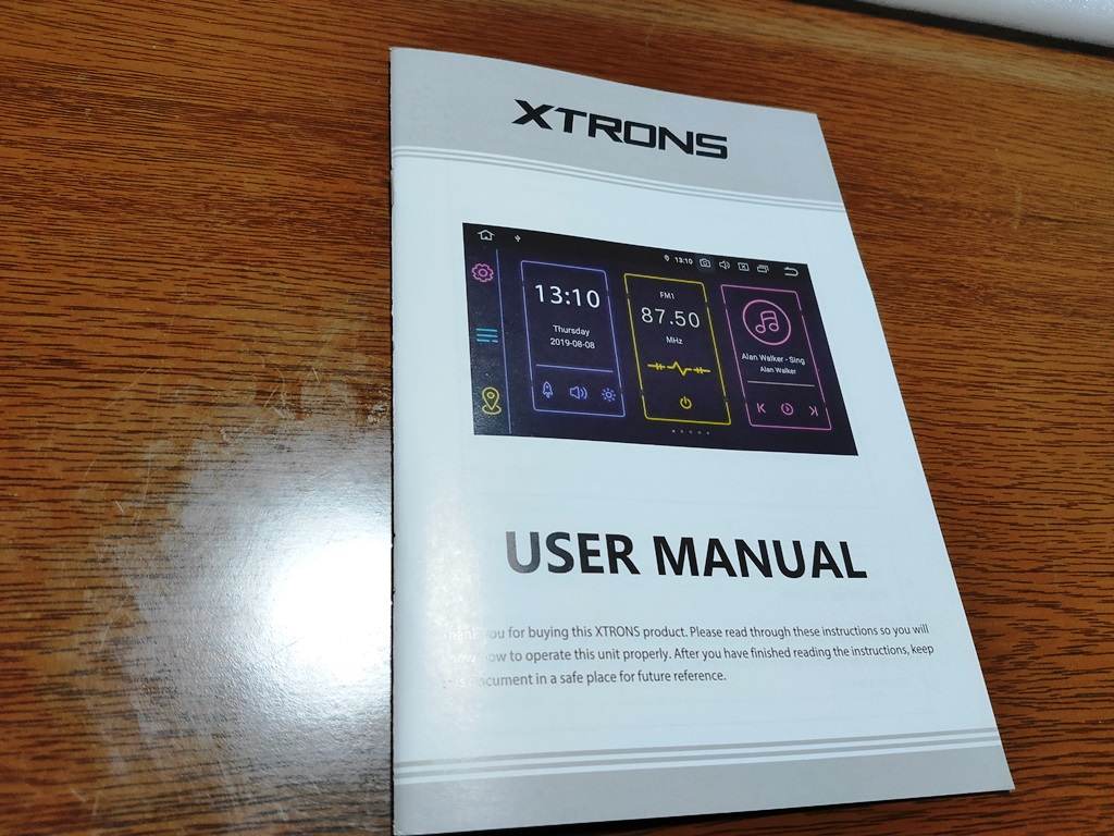 XTRONS Androidナビ TIB110L 取説