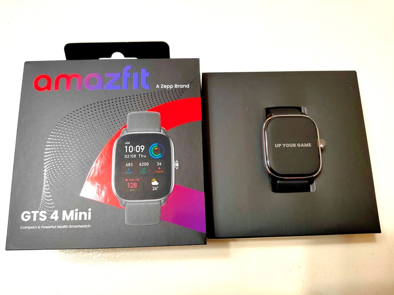 【Amazfit GTS 4 Mini レビュー】設定や使い方・バンドやカバーも紹介！