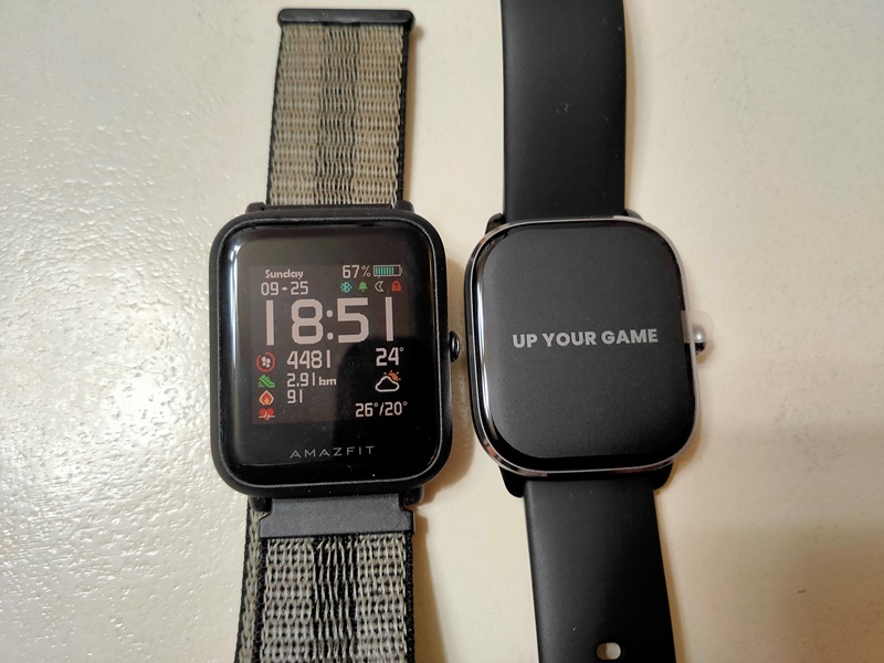 【Amazfit GTS 4 Mini レビュー】設定や使い方・バンドやカバーも紹介！