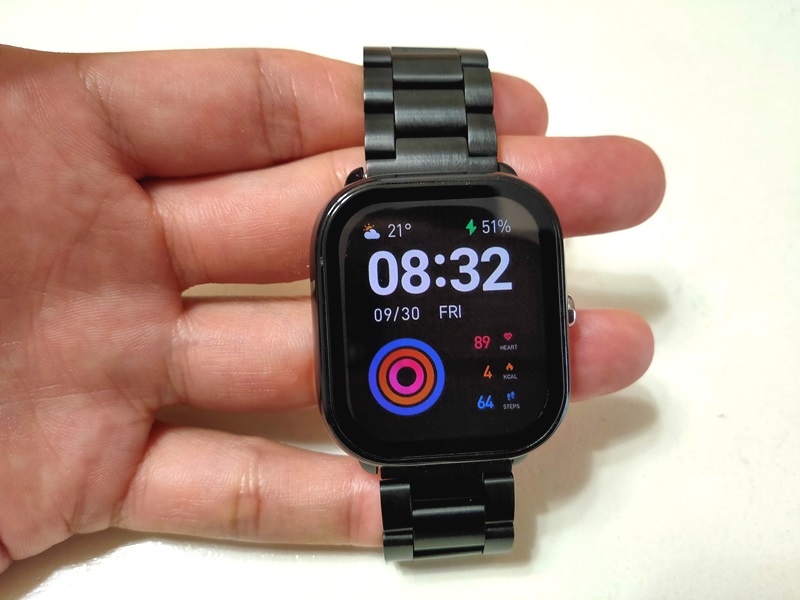 【Amazfit GTS 4 Mini レビュー】設定や使い方・バンドやカバーも紹介！