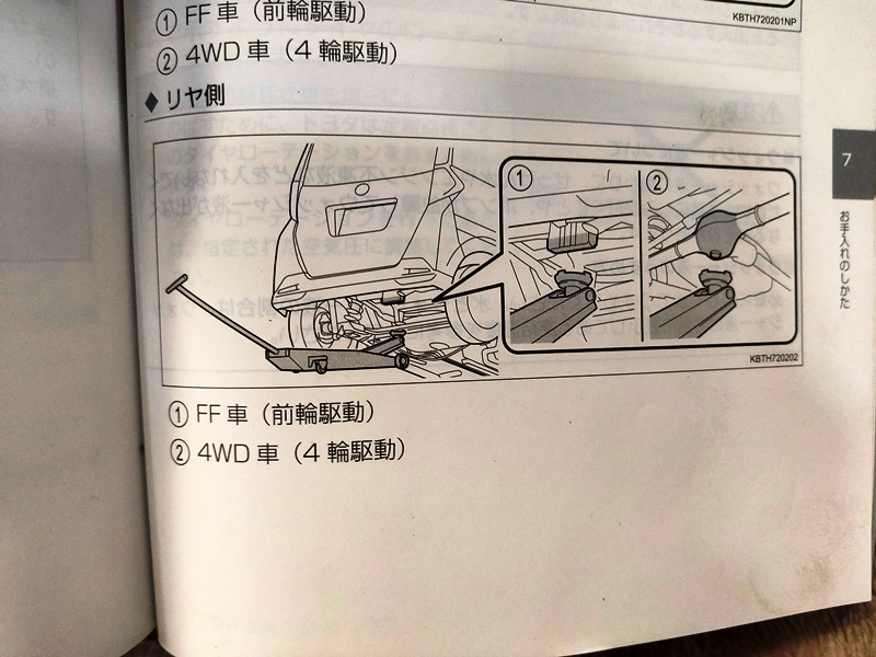 DIYオイル交換　トヨタタンク