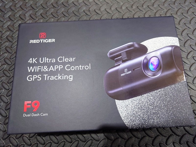 格安！4K！ドライブレコーダー　REDTIGER製　「F9」